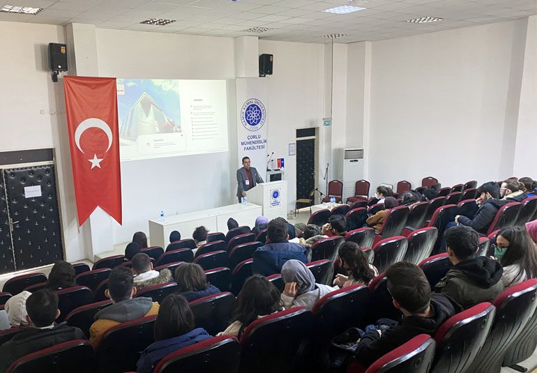 Namık Kemal Üniversitesi Öğrencileri İle Bir Araya Geldik